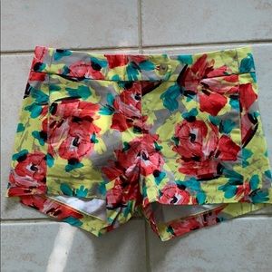 J. Crew Factory Floral Shorts